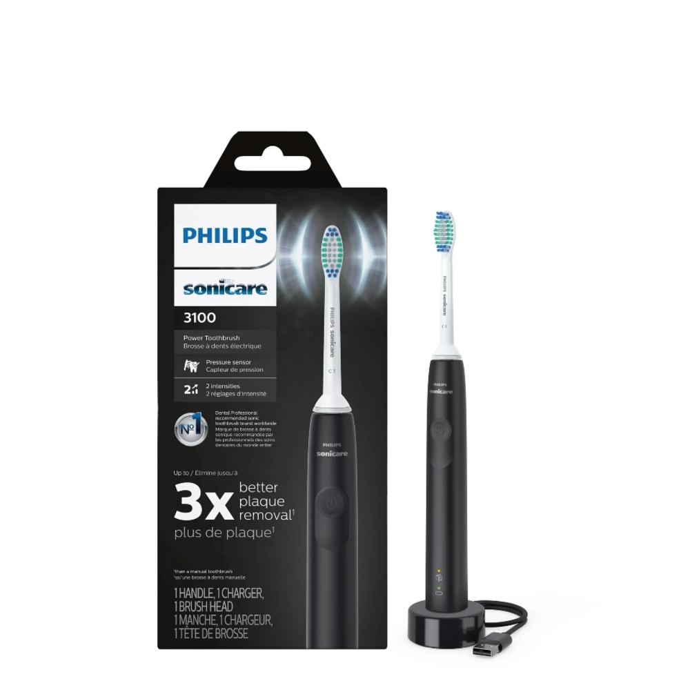Philips Sonicare 3100 Electric Toothbrush - Black